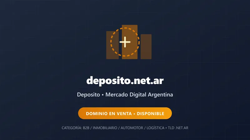Identidad gráfica y activo digital para Deposito en Argentina